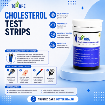 Topcare Cholesterol Strips 15's