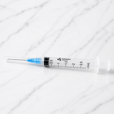 Disposable Syringe 3cc (Indoplas)