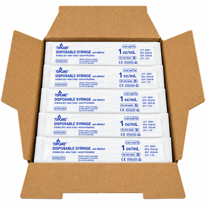 Disposable Syringe 1cc TOPCARE (100’s)