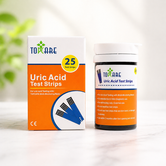 Topcare Uric Acid Strips 25's