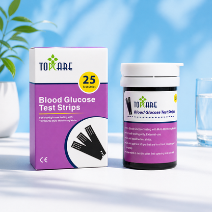 Topcare Glucose Strips 25's