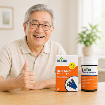 Topcare Uric Acid Strips 25's