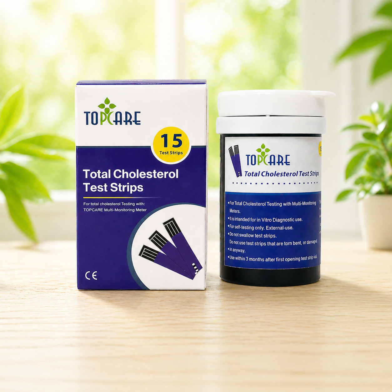 Topcare Cholesterol Strips 15's