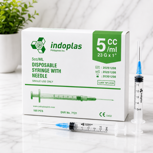 Disposable Syringe 5cc (Indoplas)